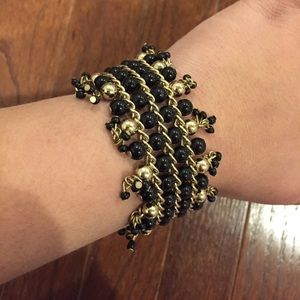 Black gold bracelet